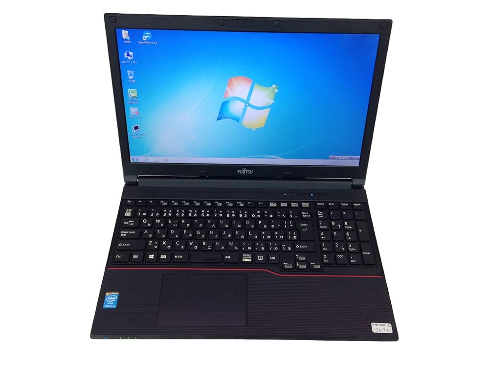 Amazon.co.jp: 【中古】 富士通 LIFEBOOK A744/H ノートパソコン